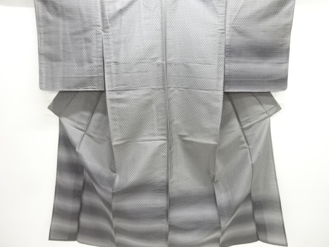 未使用品　仕立て上がり　紗暈し柄織り出し訪問着